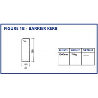Figure 1b Barrier Kerb